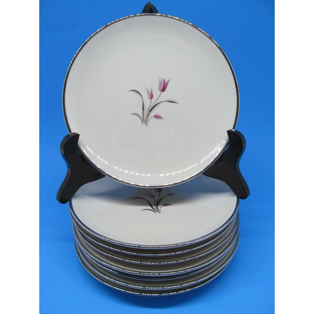 Franciscan Gladding McBean 6 1/4" Bread And Butter Plates Set Of 8 Plates